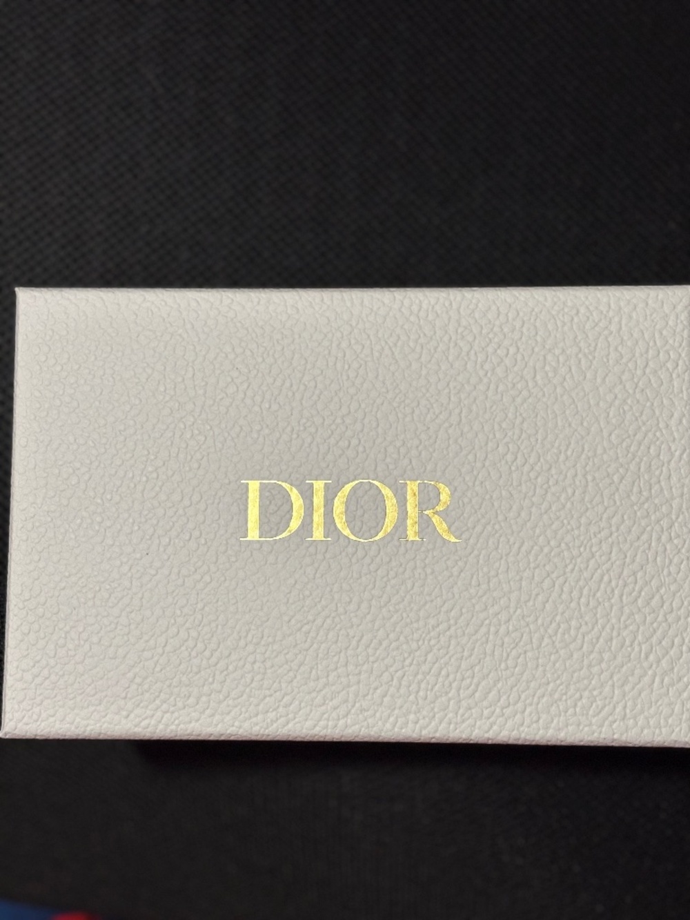 Authentic Dior Gift Box 8.5 x 5.75 x 3 w/ Tissue & Ribbon